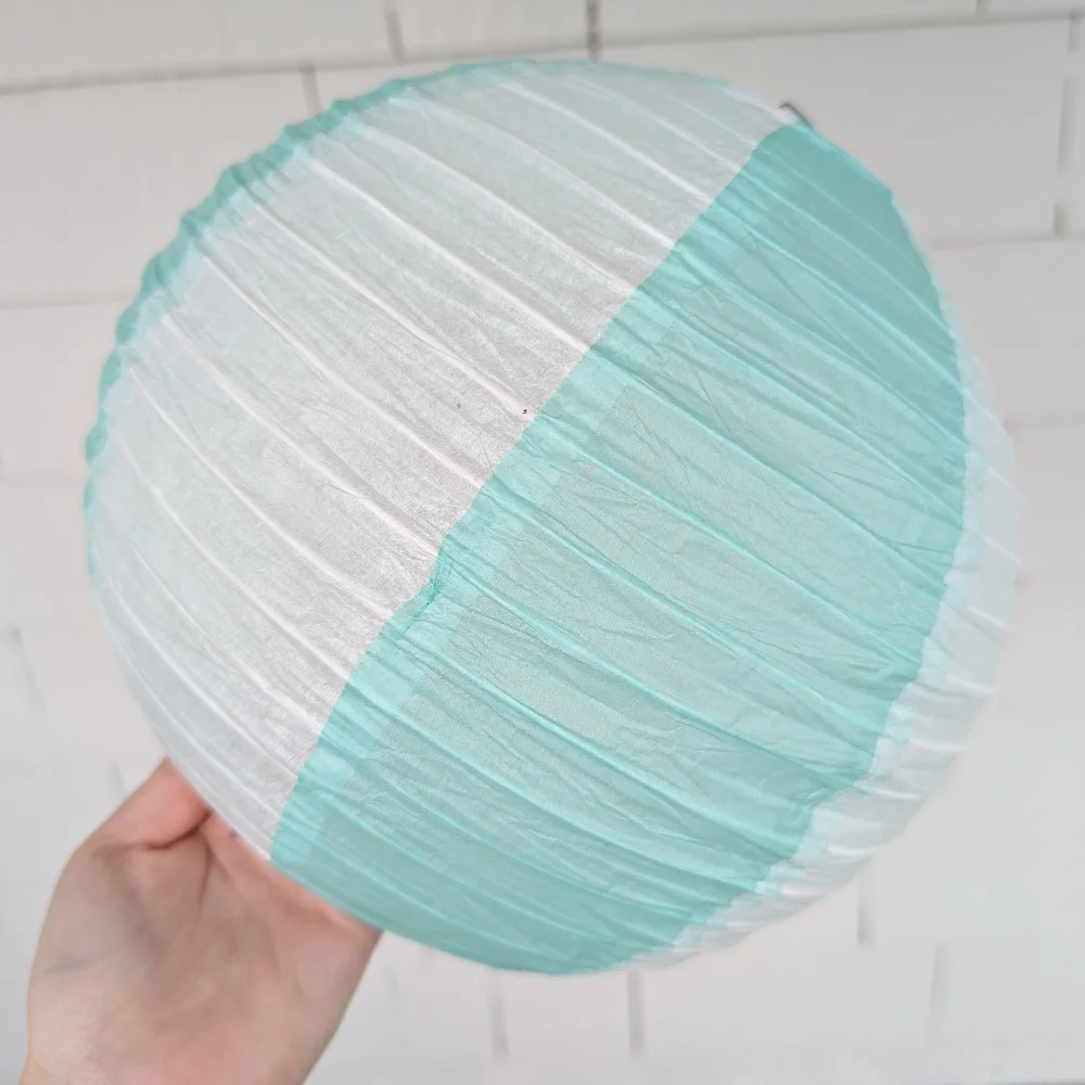 Set Of 6 Beach Ball Decorative Paper Lanterns Pool Party